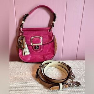Coach Mini Willis Legacy 70th Anniversary Edition Pink/Tan/Cream No. G1269-19036